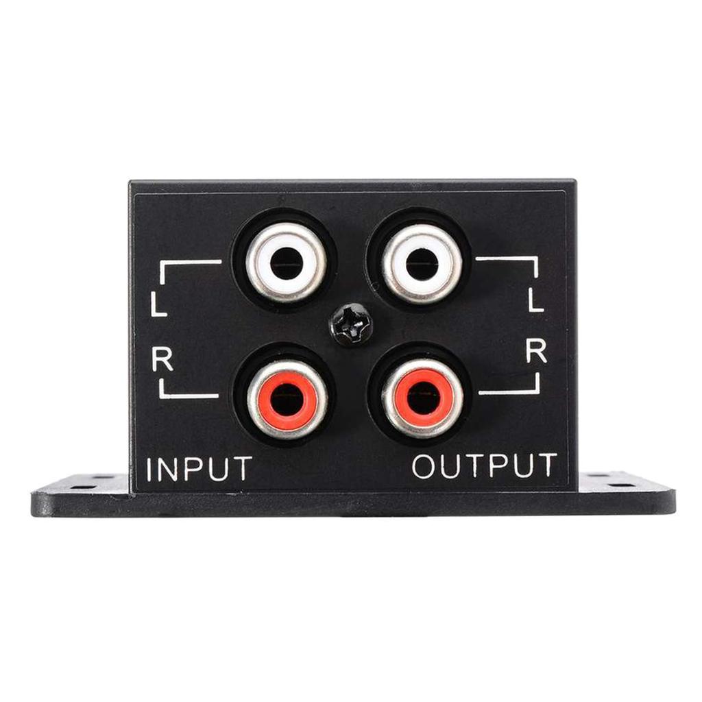 Universeller Bassregler Auto Bass Controller Lautstärkeregler Knopf Verstärker RCA Audio Controller