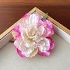 Women Hairpin Artificial Peony Flower Decor Anti-slip Teeth Hair Pin Large Size Holiday Hair Clip Hair Accessories