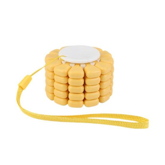 Corn Fidget Spinner Toy Stress Anxiety Relief Teens Adults Corn Kernel Building Toy Fingertip Gyroscope Portable Travel Sensory Spinning Toy