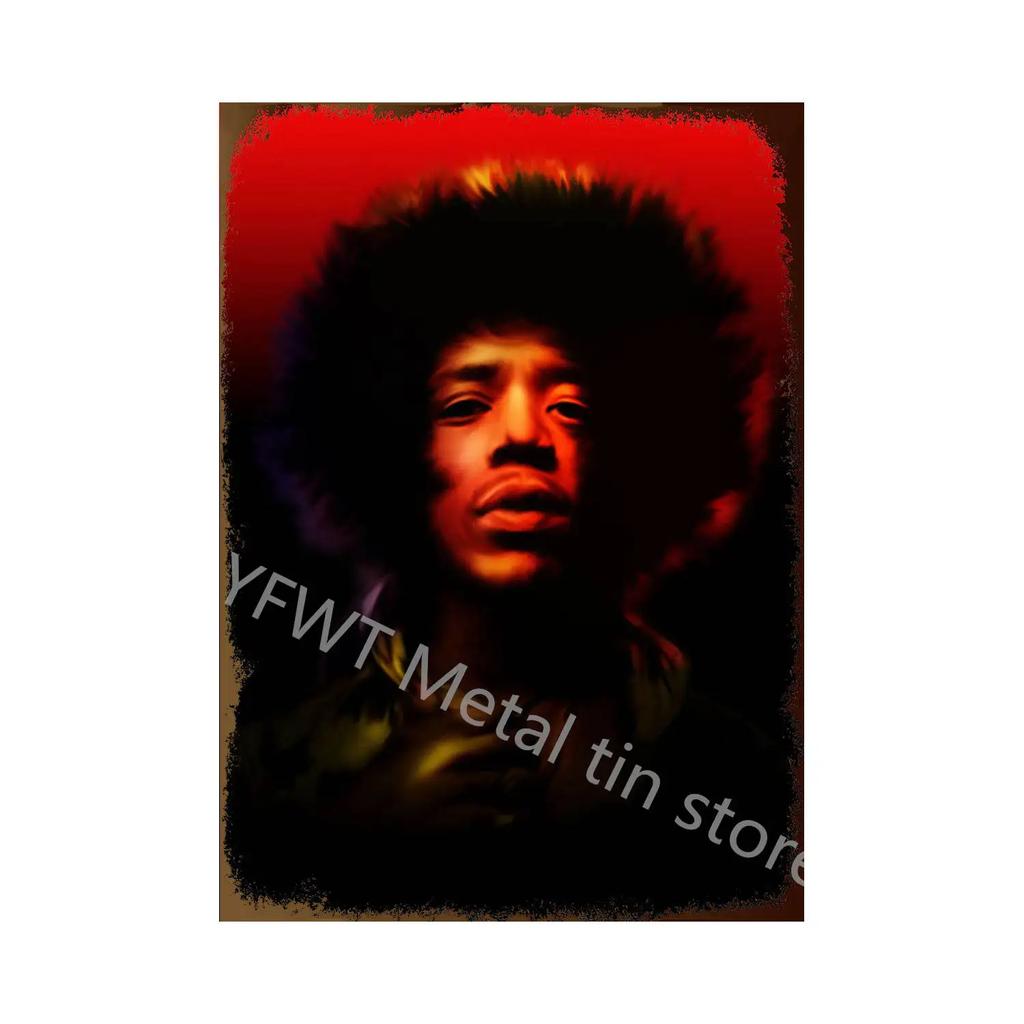 Vintage Music and Guitar Lovely Gift Metal Tin Signs Wall Decor Art Posters Bar Retro Plaques Painting Home Decor