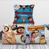 Cartoon B-Bobs B-Burgers Cushion Cover Living Room Accent Couch Back Support Square Lounge Restful Nap Companion Pillow Case