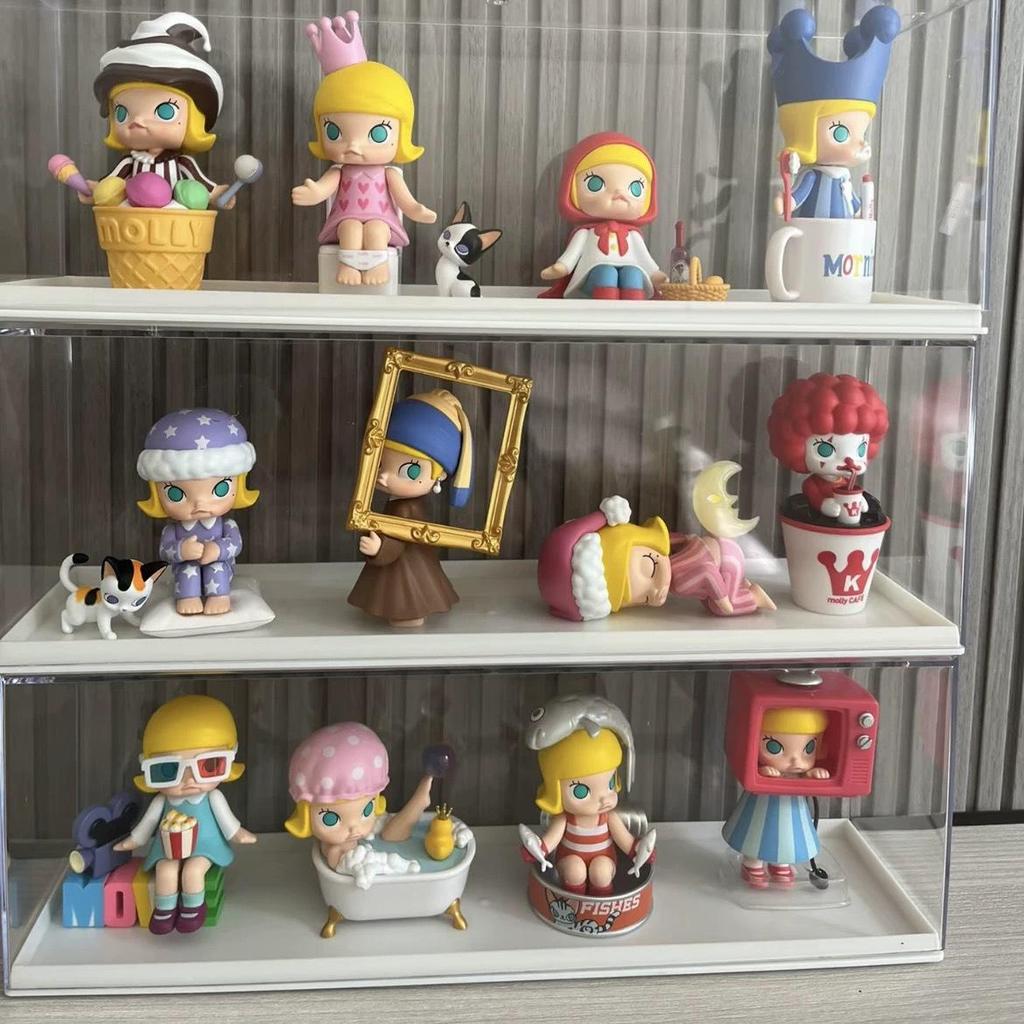 Molly Mein Kindheit Blind Box Figur Spielzeugauto Ornament Souvenir