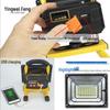 Portable USB Rechargeable LED Floodlight with Smart Power Display