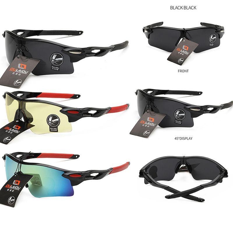 Outdoor Sport Cycling Bicycle Bike Riding Sunglasses Eyewear Goggle Uv400 Lens