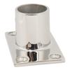 Boat Handrail Fitting Rectangle Base Silver Sturdy Rust-proof Rail for