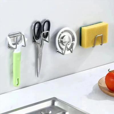 Küche Schwamm Lagerung Waschbecken Abfluss Trocknen Rack Regal Wc Bad Schwamm Halter Reinigung Schwamm Rack Haken Zubehör Werkzeuge
