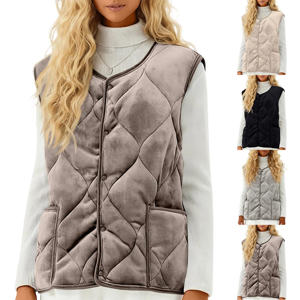 Women's Fashion Light Jacket Stand Collar Multicolor Zipper Button Coat