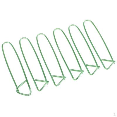 6Pcs Stitch Holders Large Locking Safety Pins for Crochet Knitting Sewing , Small