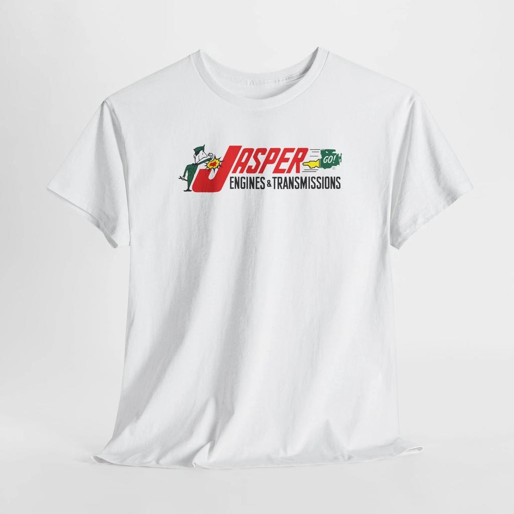 Vintage Auto Racing Jasper Engines Unisex Tee, Diesel Gas Engine Transmissions