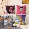 Funny J-Jyp Meme Pillow Case Office Sofa Dorm Chair Back Short Plush Double-Sided Printing Home Cushion Cover