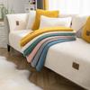Nordic Style Thickened Spring, Autumn and Winter Universal Plush Cushion Non-Slip Leather Sofa Cover New Cover Towel