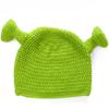 Nuevo Pasamontañas Creativo Hecho a Mano Divertido Diseño de Shrek Para Mujeres Hombres Monstruo Invierno Lana Tejida Gorra Unisex Cálido Regalos de Navidad