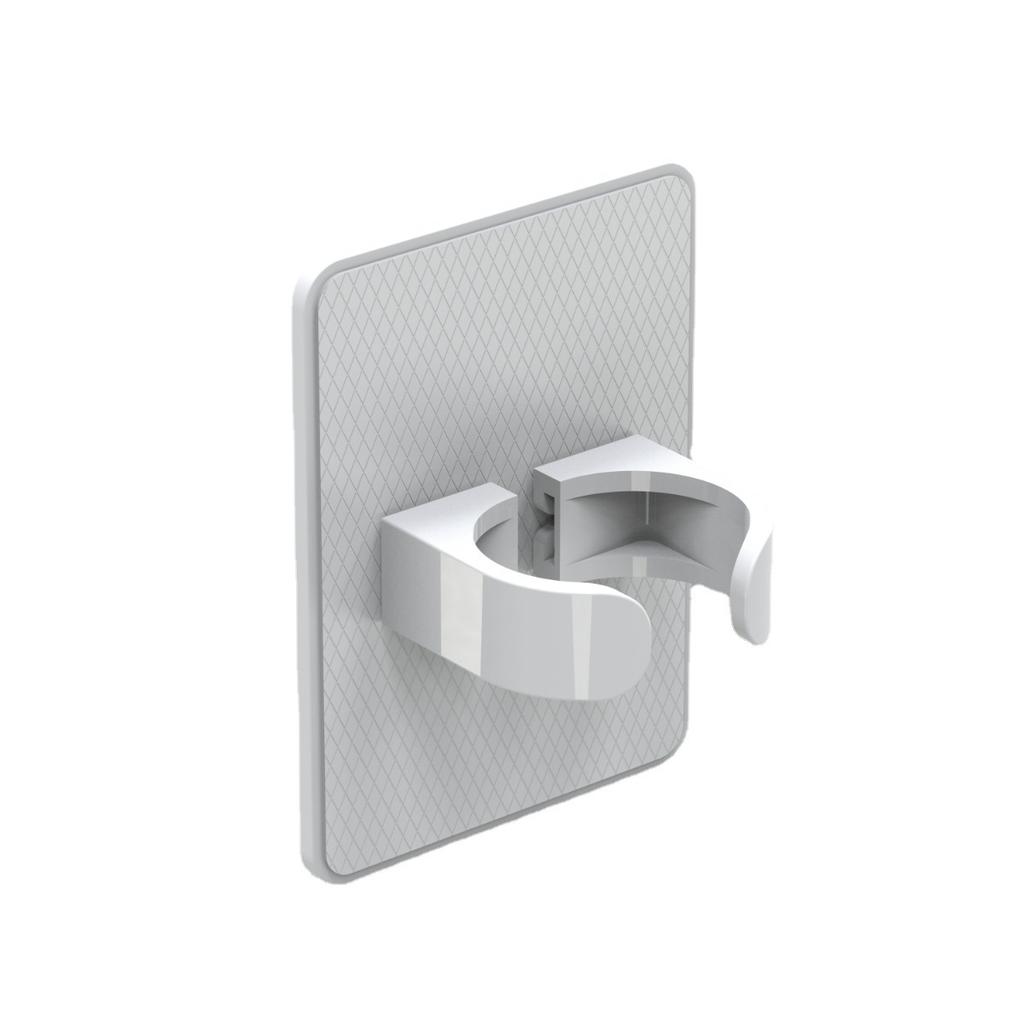 1 STÜCKE Wandmontierter Kammhalter Badezimmer Wand-Organizer Aufbewahrungshalter Haushalts-Haarbürsten-Aufbewahrungshalterung Haartrockner-Rack