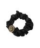 VINGTAINE Beaded Scrunchie Hair Perfect for Office Tie, Updos, Wear, Elegant, Women's, H7916-GRAY