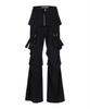 LALAFOX Two-Way Zipper Pants Black Bq2Wp002