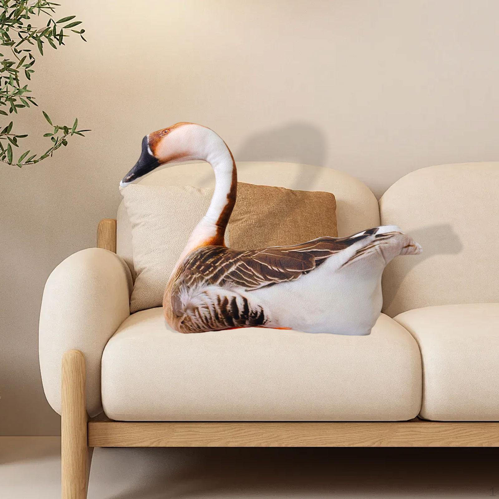

3D Подушка-кукла животного для украшения комнаты Goose