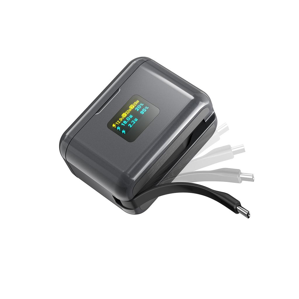 Two Way Battery Charger 2 Channel Battery Hubs LCD Screen Fast Charge Station with Dual SD Card Slots Fit for Insta360