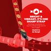 Jacquard Guitar Strap Perri's TWS-7010 SUNS-RED