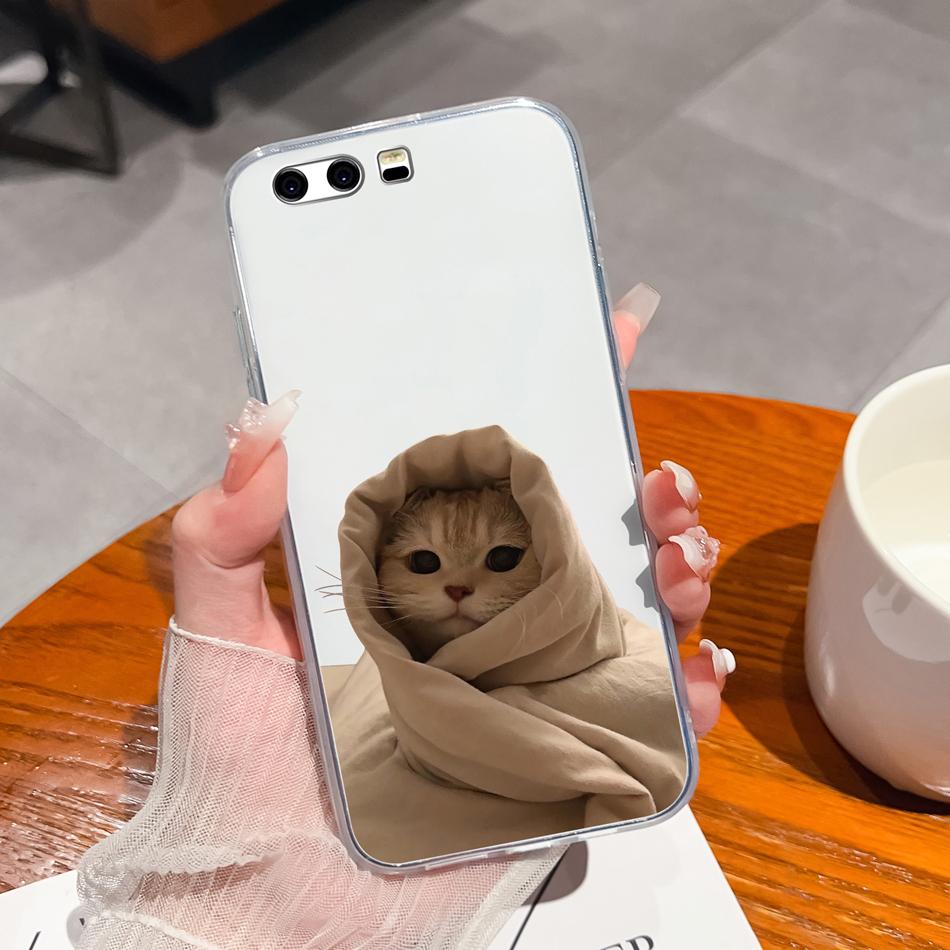 Per Huawei P10 Lite P10 Plus Custodia per Telefono Stile Casual Fantasie Silicone Morbido TPU Trasparente Leggera Copertura Per Huawei P 10+ Funda