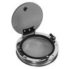 10 Inch Boat Round Porthole Window Inward Opening Stainless Steel Tempered Glass Porthole Window with Screen and Fixed