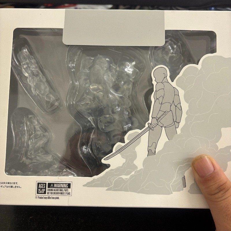 Tamashii Effect Parts Transparent Flame Fire Explosion Smoke Set Clear Special Accessories S.H.Figuarts for Play Entertaining Safe Kid Friendly Fun