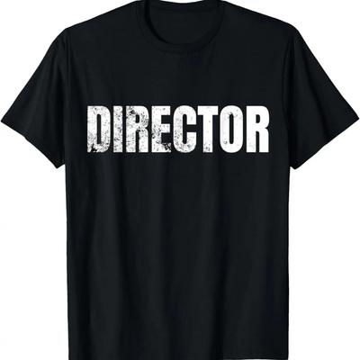 Film Director Filmmaker Cameraman Movie Maker Film Crew T-Shirt