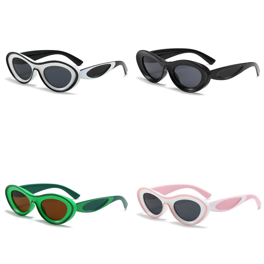 Street Women Cool Style Cat Eye Sunglasses Summer Outdoor Protection Sun