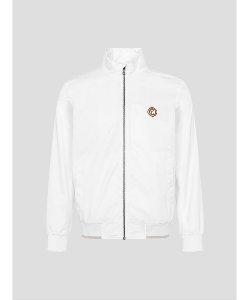 Beanpole Golf Men'S Spring Blouson Jumper White