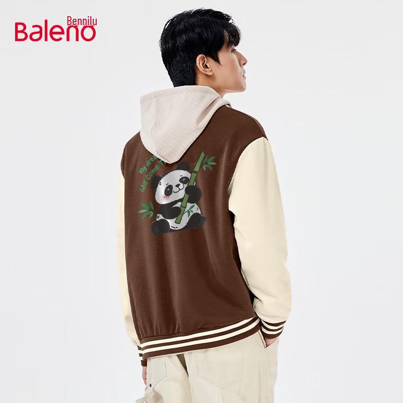 Baleno Men's JPB Lucky Panda Baseball Jacket