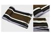 Autumn/Winter Men's Tassel Striped Snood Scarf - Thickened & Widened