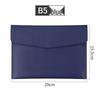 A4 Leather Magnetic File Bag with Custom Logo Options - Business Document Envelope Design in Multiple Specifications