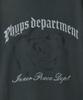 PHYSICAL DEPARTMENT Rose Spray Short Sleeve T-Shirt_Charcoal