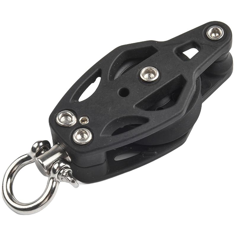 Heavy Pulley Marine Accessories Effective Load Management High Load Capacity Smooth Operation Sailboat Rigging