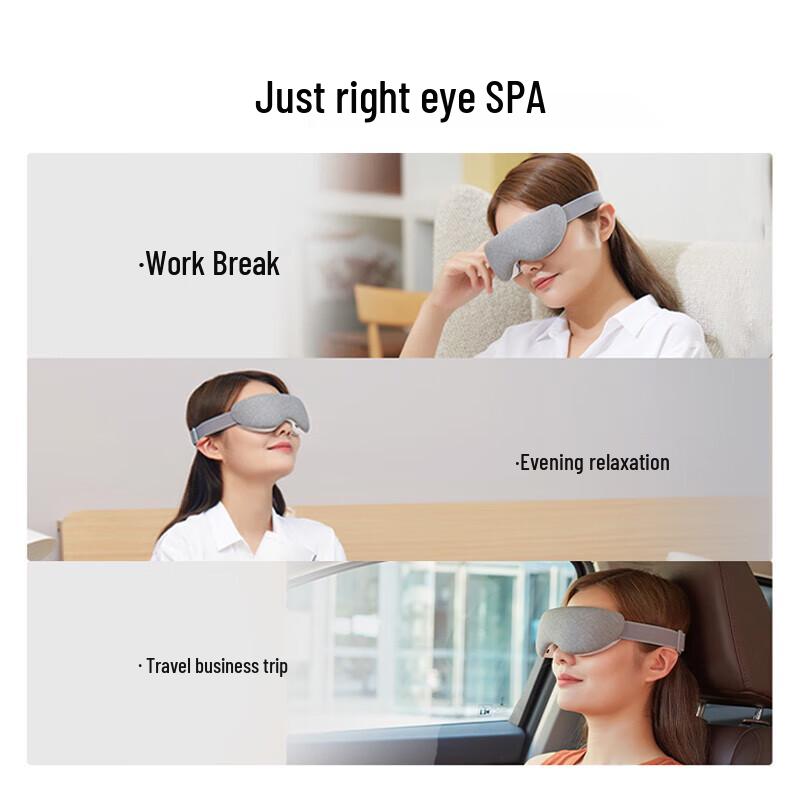 HiPee Smart Eye Massager with Heat and Airbag Pressure