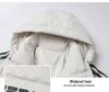 2024 Men's Loose Fit Hooded Down Jacket - Trendy, Casual, Versatile, and Thick, with White Duck Down.