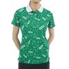 Ping Apparel Women's Short Sleeve Polo Shirt (All-Over Print) / Golf / 622-5160208 140_Green X White LL