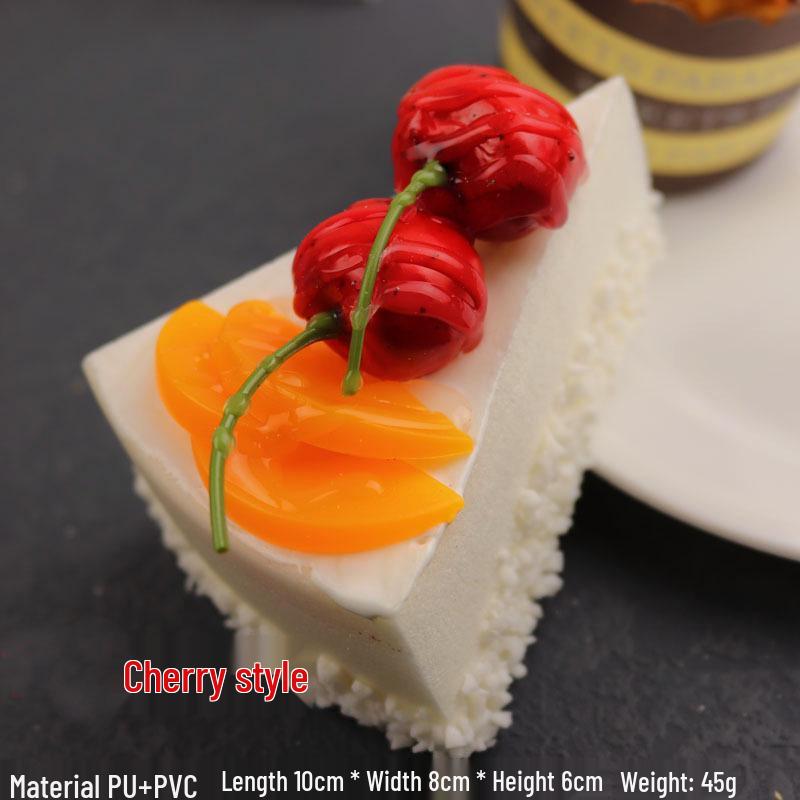 Simulierte Desserts: Kuchen, Eis, Eis am Stiel, Waffelhörnchen, Brot, Hamburger, Crememousse, Kühlschrankdekorationen