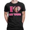 T-shirt Oversize I Love Lisa Cuddy House MD T-shirt in Cotone Hip Hop Tee Shirt per Uomo Estate Fantastico Top a Manica Corta Magliette