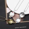 Trending European & American Verbena Necklace: Fashionable Couple's Clavicle Chain