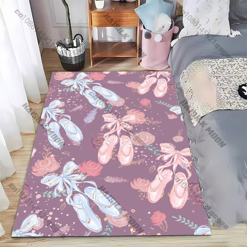 Dance Shoes Area Rug,superhero Carpet for Home Living Room Bedroom Sofa Doormat Kitchen Decor,Non-slip Floor Mat