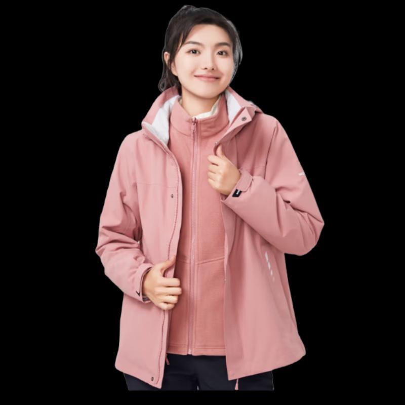 Skladi Women's 3-in-1 Fleece Lined Waterproof Jacket F2404705