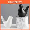 Contemporary Ceramic Bird Figurine With Minimalist Finish For Wedding And Party Gifts