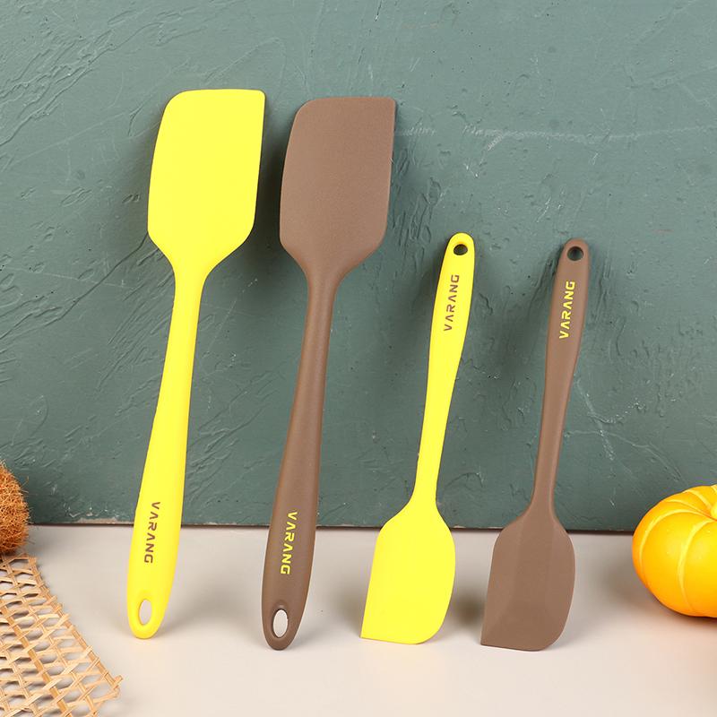 1Pc Silicone Baking Pastry Scraper Spatula Non-Stick Cake Scraper Cream Butter Spatula Heat-Resistant Kitchen Baking Pastry Tool