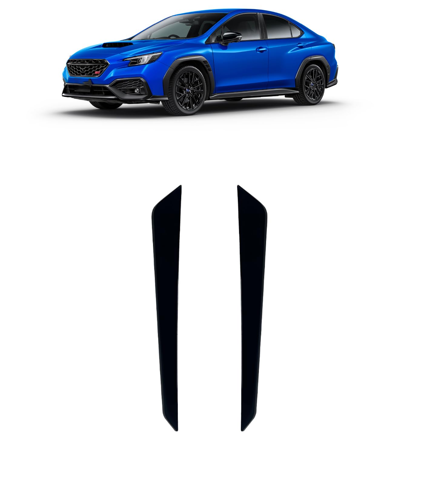 

VrayKnol Subaru FOR WRX S4/WRX STI (VAB/VAG Type) S4 STI VAG VAB Type 2014-2021 чёрный