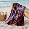 AC Mailand Print Mikrofaser Strandtuch Schnelltrocknend Saugfähig Großes Handtuch für Strand Schwimmen Reisen