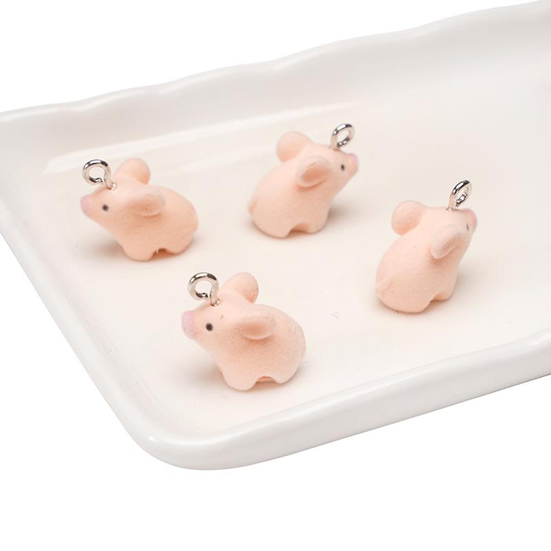 1 pz/sacchetto Ciondolo piccolo animale floccato Fai da te Braccialetto Collana Orecchini Accessori per gioielli