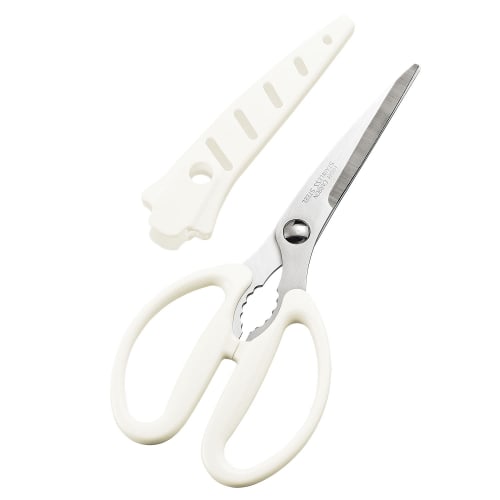 Shimomura Industries Full Veggie Smile Kitchen Scissors with Sheath FVS-406