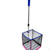 Pickleball Ball Retriever Grabber Basket, 20 Balls Capacity Collector Picker Container