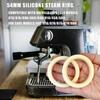 2PCS 54mm Silicone Steam Ring for Breville Espresso Machine 878/870/860/880/810/840/450/500 and Sage 880/878/875/870/810/500, BPA-Free Grouphead