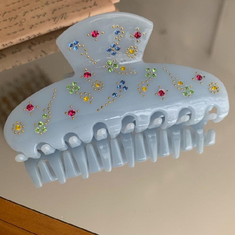 Banana Barrettes Claw Clip Rhinestones Hair Claws Women Hair Styling Accessories